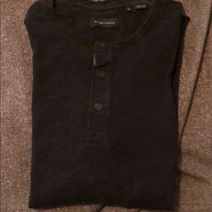 Men’s long sleeve Henley